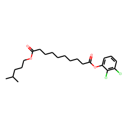 Sebacic acid, 2,3-dichlorophenyl isohexyl ester