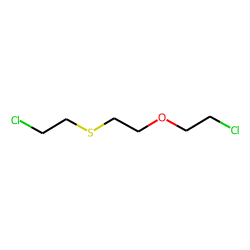 2-Chloroethyl (2-chloroethoxy)ethyl sulfide