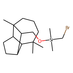 (-)-Isolongifolol, bromomethyldimethylsilyl ether