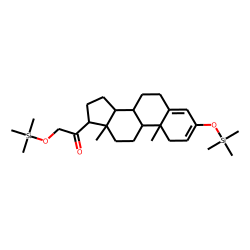Deoxycorticosterone enol-TMS