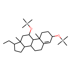 4-Pregnen-3-«beta»,11-«beta»-diol, TMS
