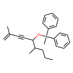 2,6-Dimethyl-5-[(diphenylmethyl)silyloxy]non-1-en-3-yne