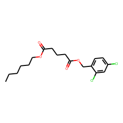 Glutaric acid, 2,4-dichlorobenzyl hexyl ester