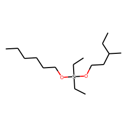 Silane, diethylhexyloxy(3-methylpentyloxy)-