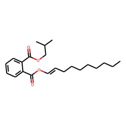 Phthalic acid, isobutyl trans-dec-3-enyl ester