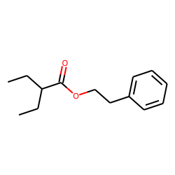 2-Ethylbutyric acid, phenethyl ester