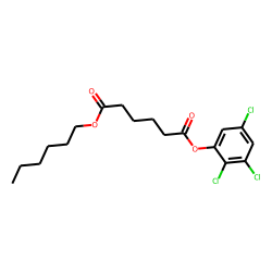 Adipic acid, hexyl 2,3,5-trichlorophenyl ester