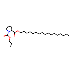 D-Proline, N-propoxycarbonyl-, heptadecyl ester