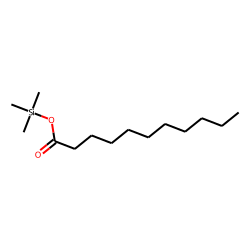 Undecanoic acid, trimethylsilyl ester