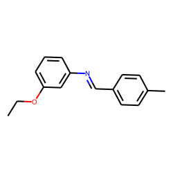 p-methylbenzylidene-(3-ethoxyphenyl)-amine