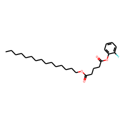 Glutaric acid, 2-fluorophenyl pentadecyl ester