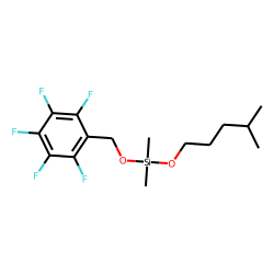 Silane, dimethyl(pentafluorobenzyloxy)isohexyloxy-