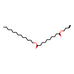 Sebacic acid, but-3-enyl tridecyl ester