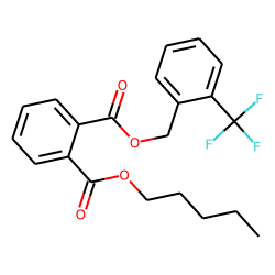 Phthalic acid, pentyl 2-trifluoromethylbenzyl ester