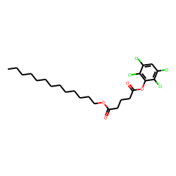 Glutaric acid, 2,3,5,6-tetrachlorophenyl tridecyl ester