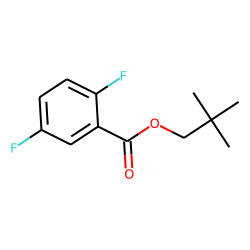 2,5-Difluorobenzoic acid, neopentyl ester