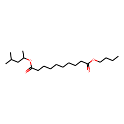 Sebacic acid, butyl 4-methylpent-2-yl ester