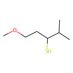 (+/-)-1-Methoxy-4-methylpentane-3-thiol