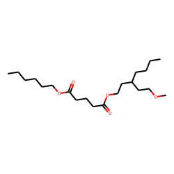 Glutaric acid, hexyl 3-(2-methoxyethyl)heptyl ester