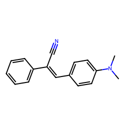 BENZENE, 1-DIMETHYLAMINO-4(2-CYANO-2-PHENYLETHENYL)