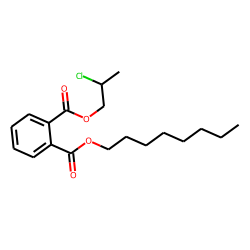 Phthalic acid, 2-chloropropyl octyl ester