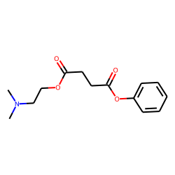 Succinic acid, phenyl 2-(dimethylamino)ethyl ester