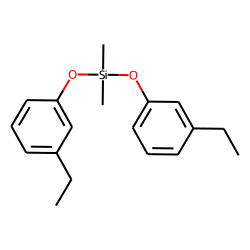 Silane, dimethyldi(3-ethylphenoxy)-