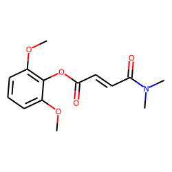 Fumaric acid, monoamide, N,N-dimethyl-, 2,6-dimethoxyphenyl ester