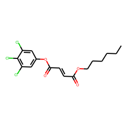 Fumaric acid, hexyl 3,4,5-trichlorophenyl ester