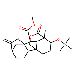 endo-GA37, methyl ester TMS