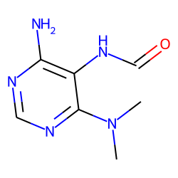 Formamide, n-[4-amino-6-(dimethylamino)-5-pyrimidinyl]-