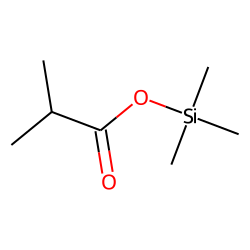 Propanoic acid, 2-methyl-, trimethylsilyl ester