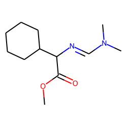 D-«alpha»-Cyclohexylglycine, N-dimethylaminomethylene-, methyl ester