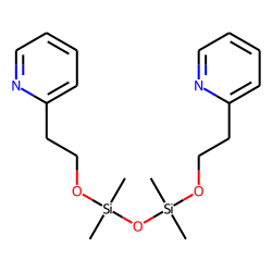 Silane, dimethyl(dimethyl(pyrid-2-ylmethyloxy)silyloxy)(pyrid-2-ylmethyloxy)-