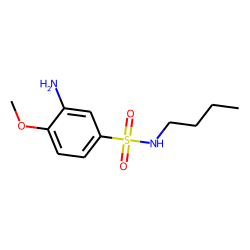 Benzenesulfonamide, 3-amino-N-butyl-4-methoxy-