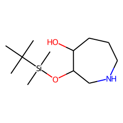 (3S,4S)-3-tert-Butyldimethylsilyloxy-4-hydroxyazepane