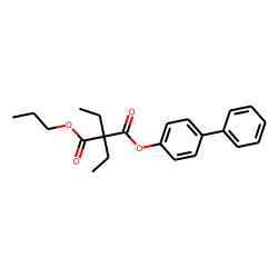 Diethylmalonic acid, 4-biphenyl propyl ester