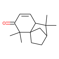 2,2,7,7-Tetramethyltricyclo[6.2.1.0(1,6)]undec-4-en-3-one