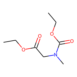 Glycine, N-methyl-N-ethoxycarbonyl-, ethyl ester