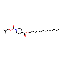 Isonipecotic acid, N-isobutoxycarbonyl-, dodecyl ester