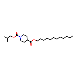 Isonipecotic acid, n-isobutoxycarbonyl-, dodecyl ester