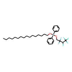 Silane, diphenylhexadecyloxy(2,2,3,4,4,4-hexafluorobutoxy)-