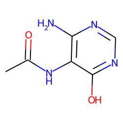 4-Pyrimidinol, 5-acetamido-6-amino-