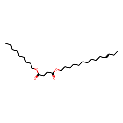Succinic acid, nonyl tetradec-11-enyl ester