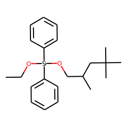 Silane, diphenylethoxy(2,4,4-trimethylpentyloxy)-