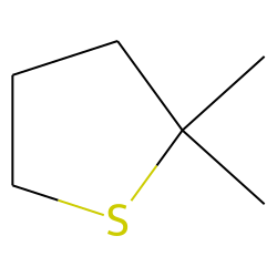2,2-dimethyl-thiacyclopentane