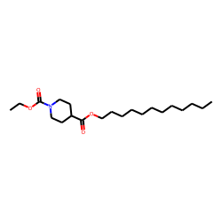Isonipecotic acid, N-ethoxycarbonyl-, dodecyl ester