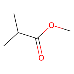 Propanoic acid, 2-methyl-, methyl ester