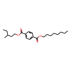 Terephthalic acid, 3-methylpentyl octyl ester