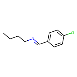 p-chlorobenzylidene-butyl-amine
